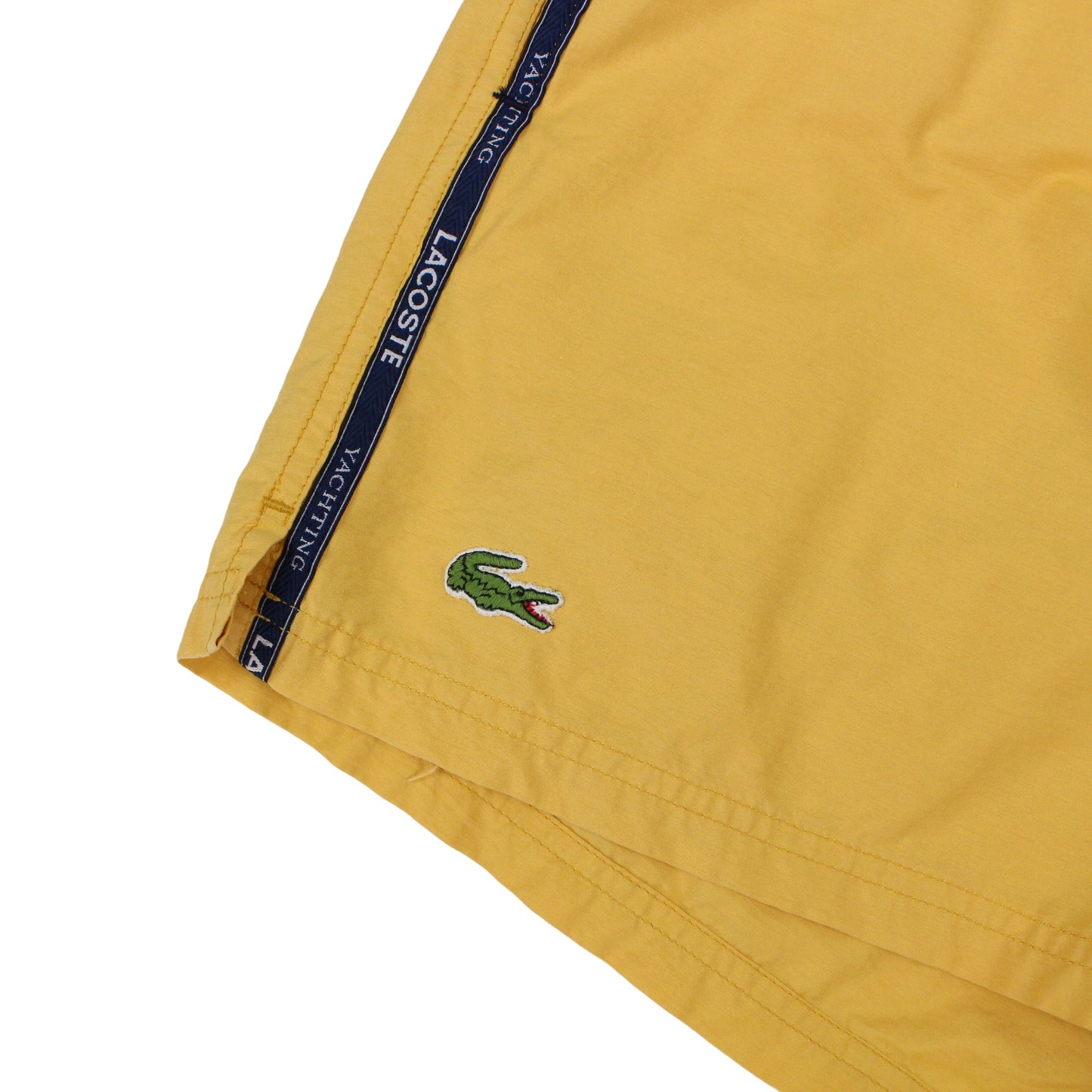 00s Lacoste Yellow Swim Shorts (S)