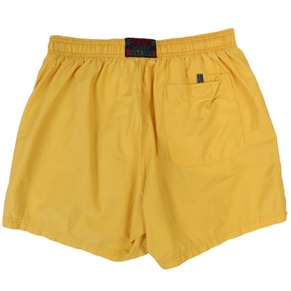 00s Lacoste Yellow Swim Shorts (S)