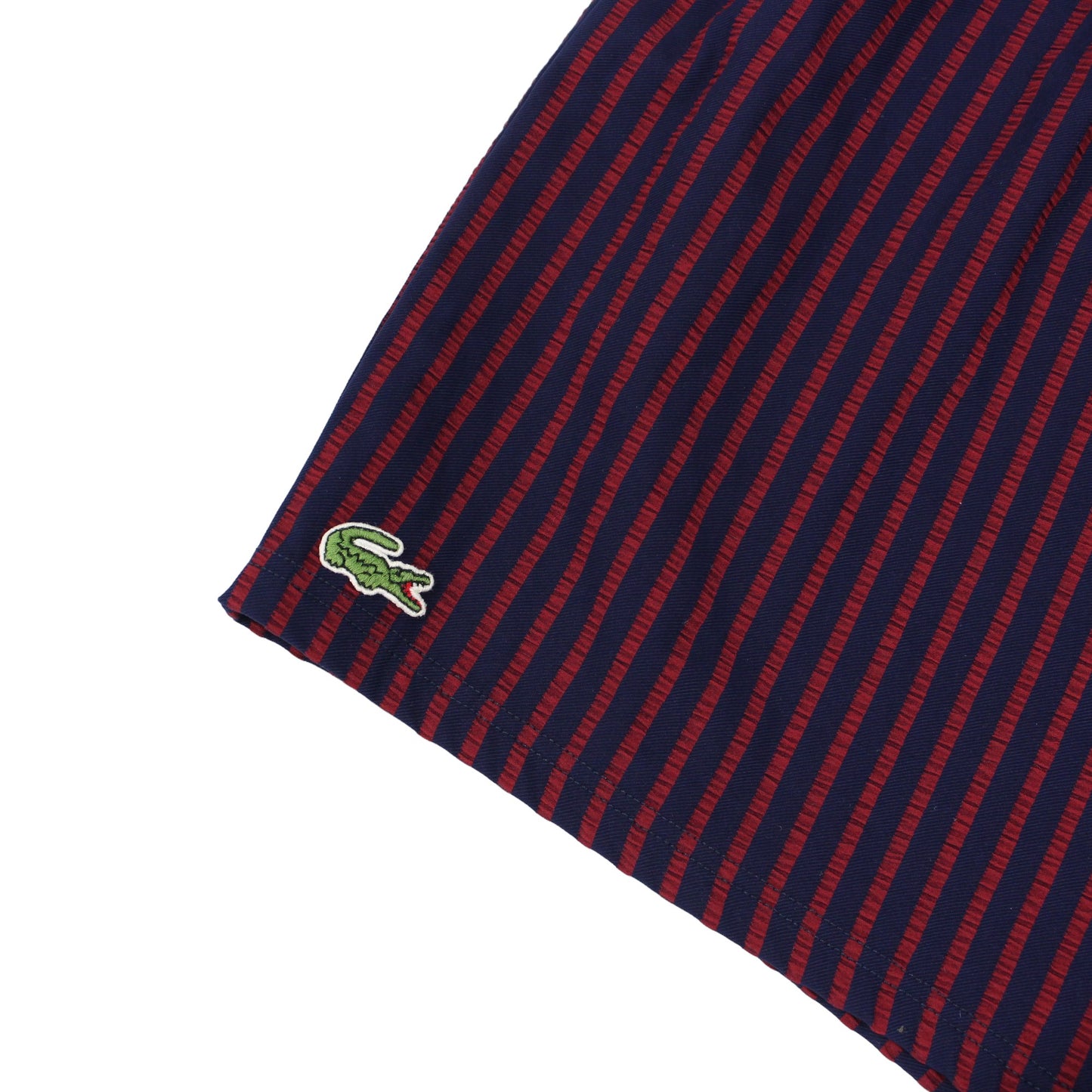 Lacoste Navy/Red Swim Shorts (S)