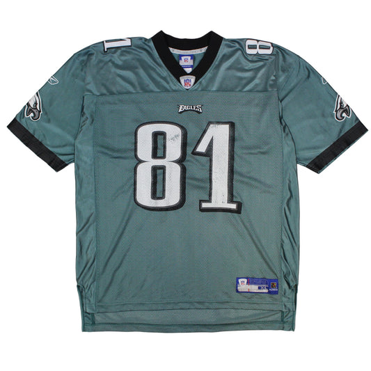 00s Philadelphia Eagles Reebok #81 Owens Jersey (XL)