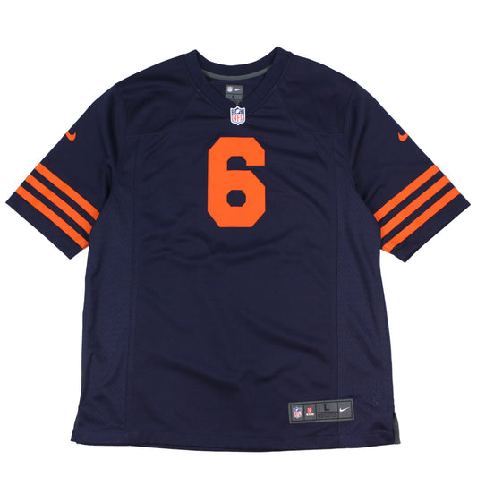 Chicago Bears Nike #6 Navy Cutler Jersey (XL)