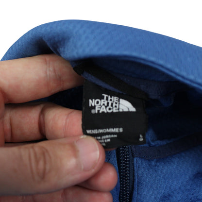 The North Face Blue Polyester 1/4 Zip (M)