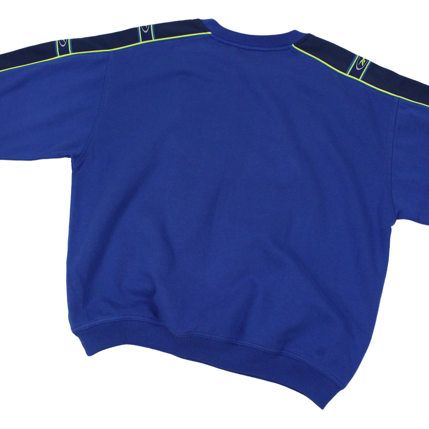 00s Reebok Blue Embroidered Sweatshirt (L)