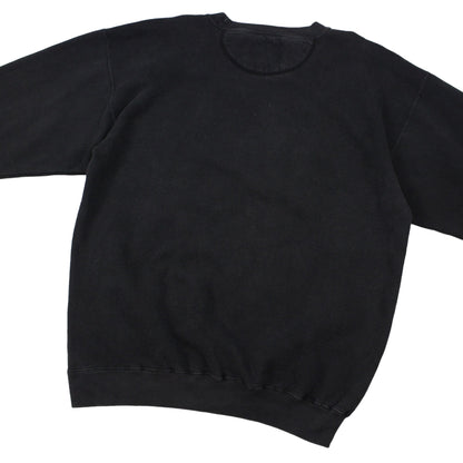 90s Mickey Black Heavy Sweatshirt (L)