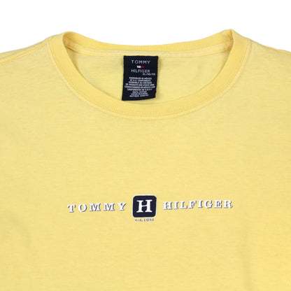 00s Tommy Hilfiger Yellow T-Shirt (XL)