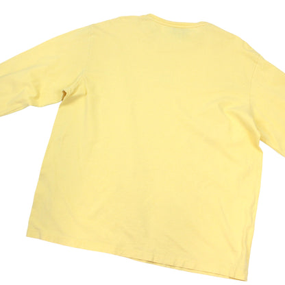 00s Tommy Hilfiger Yellow T-Shirt (XL)