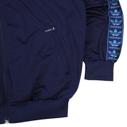 90s Adidas Navy Track Jacket (L)