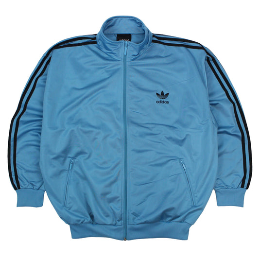 90s Adidas Blue Firebird Track Jacket (XXL)