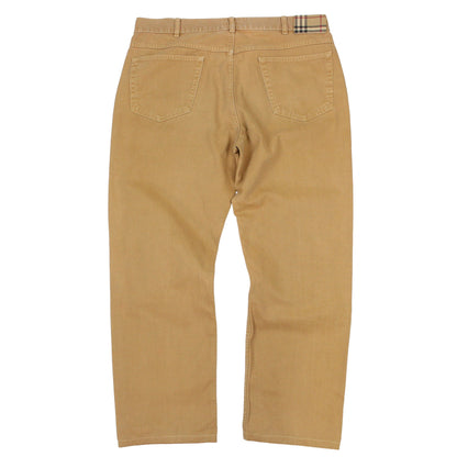 Burberry Beige Heavy Weight Trousers (W36" X L28")