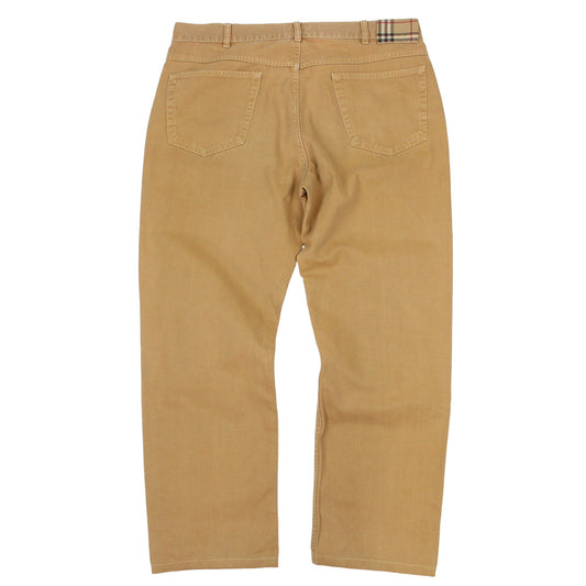 Burberry Beige Heavy Weight Trousers (W36" X L28")