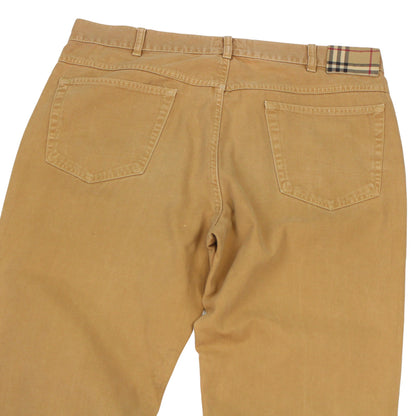 Burberry Beige Heavy Weight Trousers (W36" X L28")