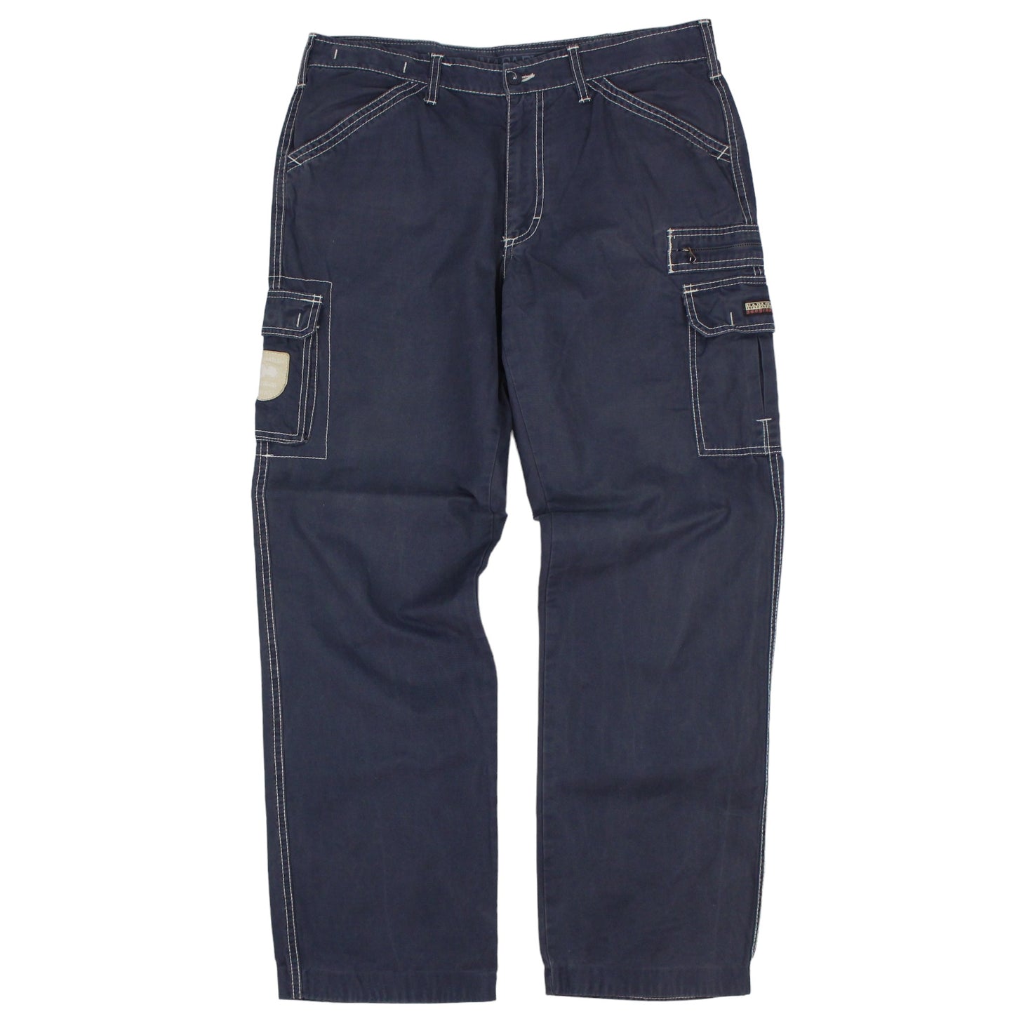 Napapijri Navy Cargo Trousers (W36" X L32")