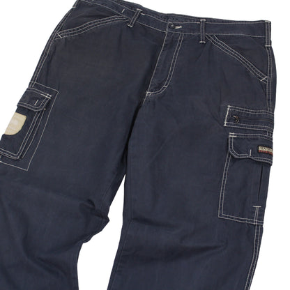 Napapijri Navy Cargo Trousers (W36" X L32")