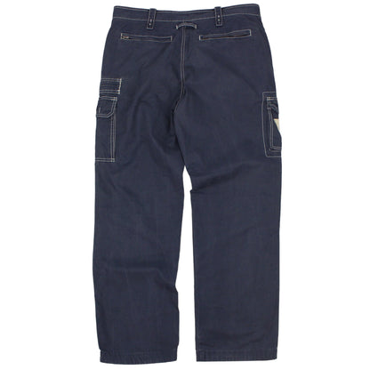 Napapijri Navy Cargo Trousers (W36" X L32")