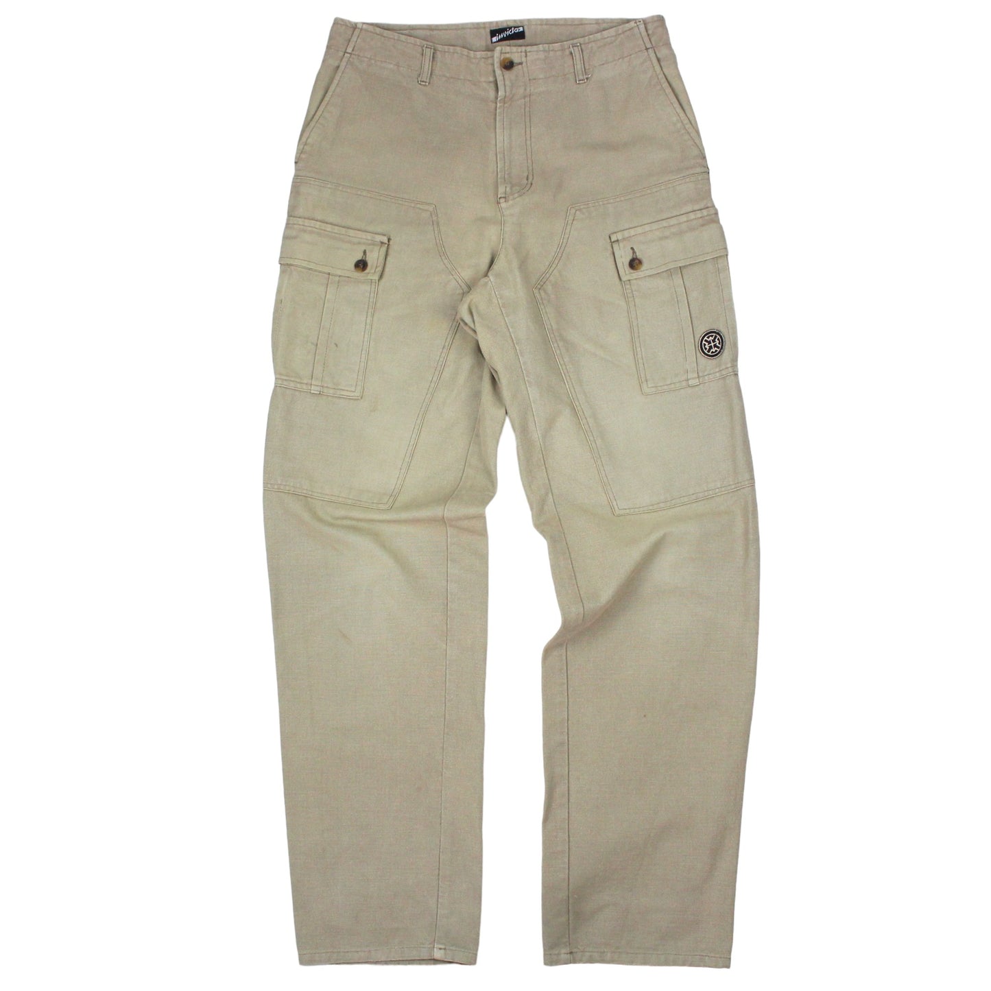 Beige Heavyweight Work Trousers (W32" X L33")