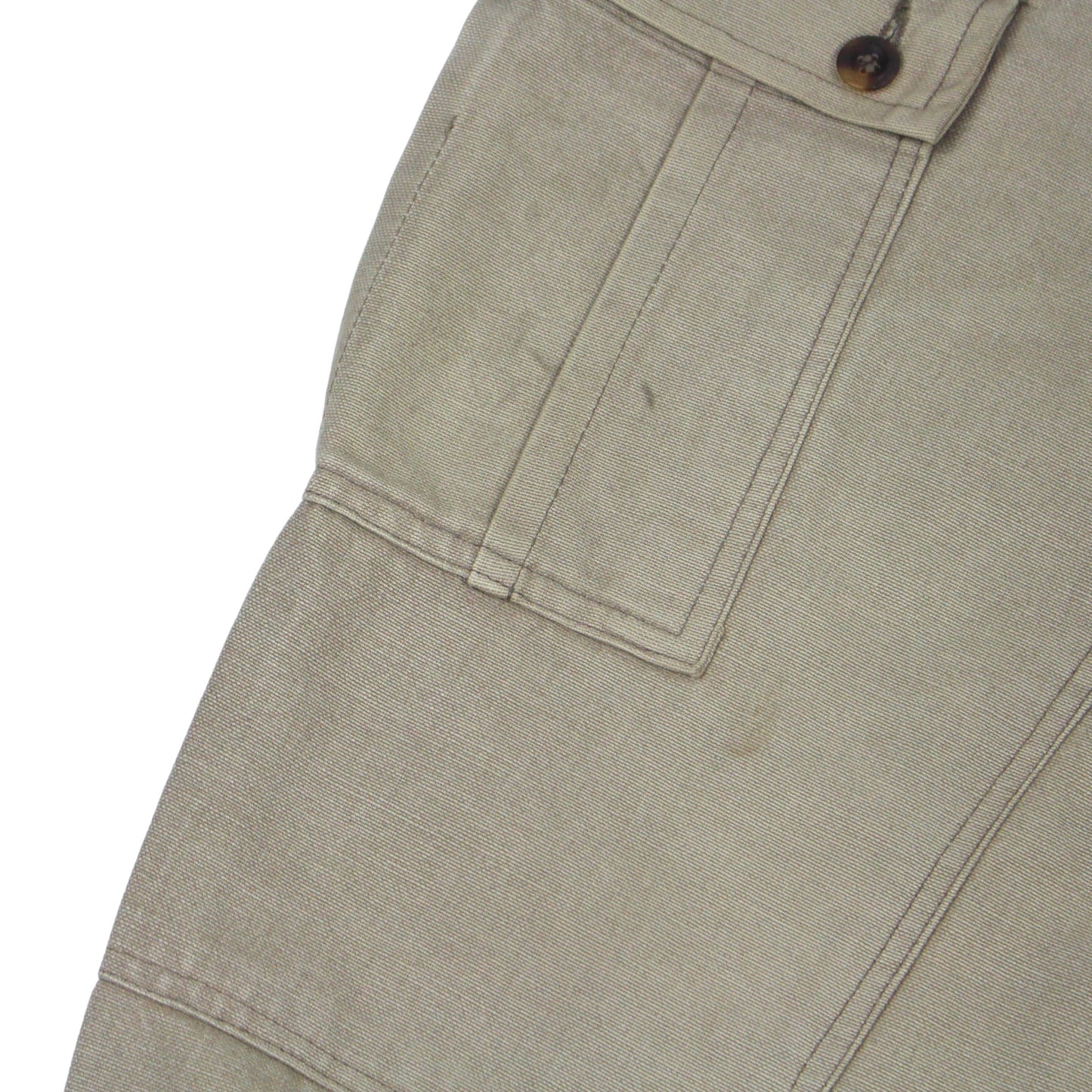 Beige Heavyweight Work Trousers (W32" X L33")