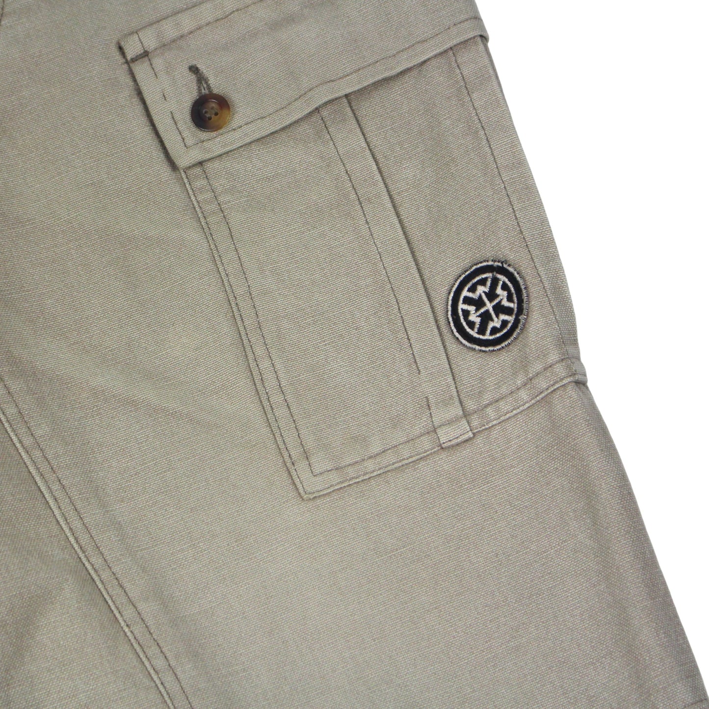 Beige Heavyweight Work Trousers (W32" X L33")