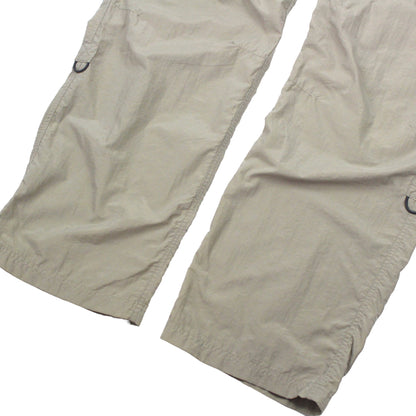 00s The North Face Cream Baggy Walking Trousers (M)