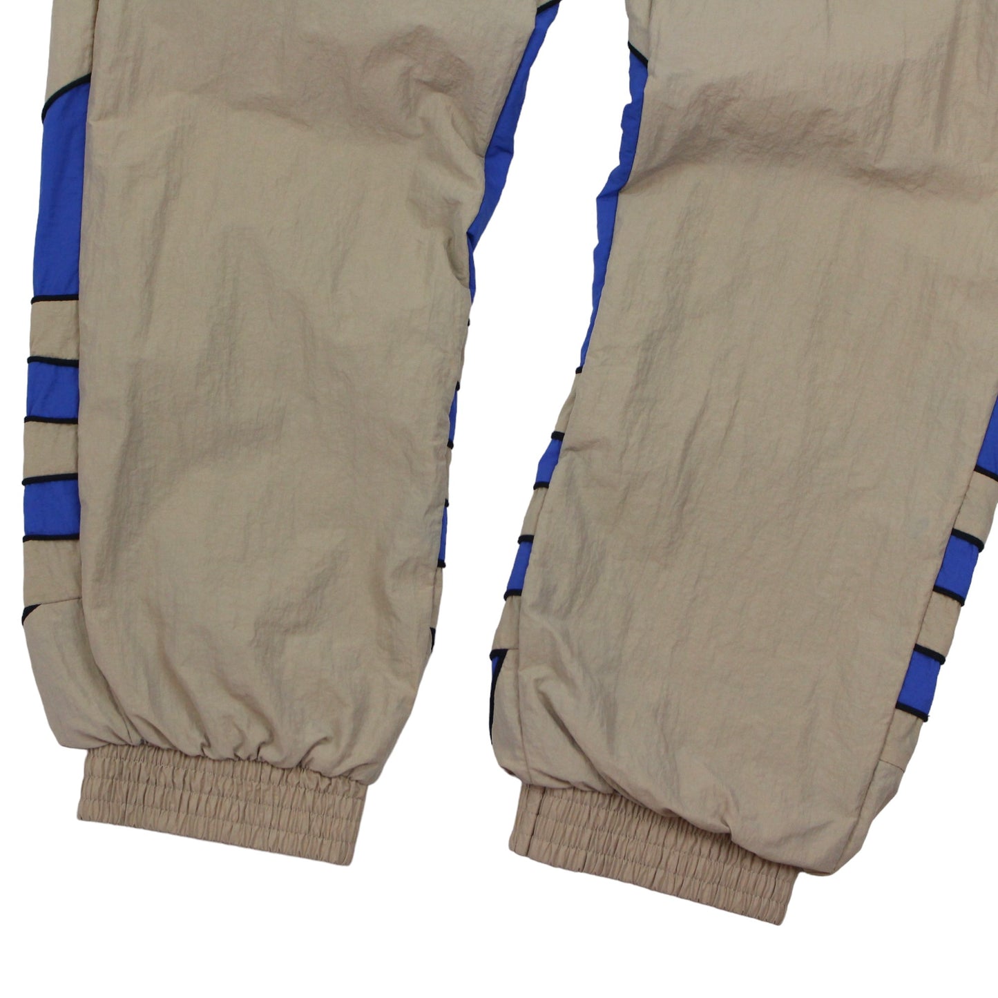 Adidas Beige Shell Tracksuit Bottoms (S)