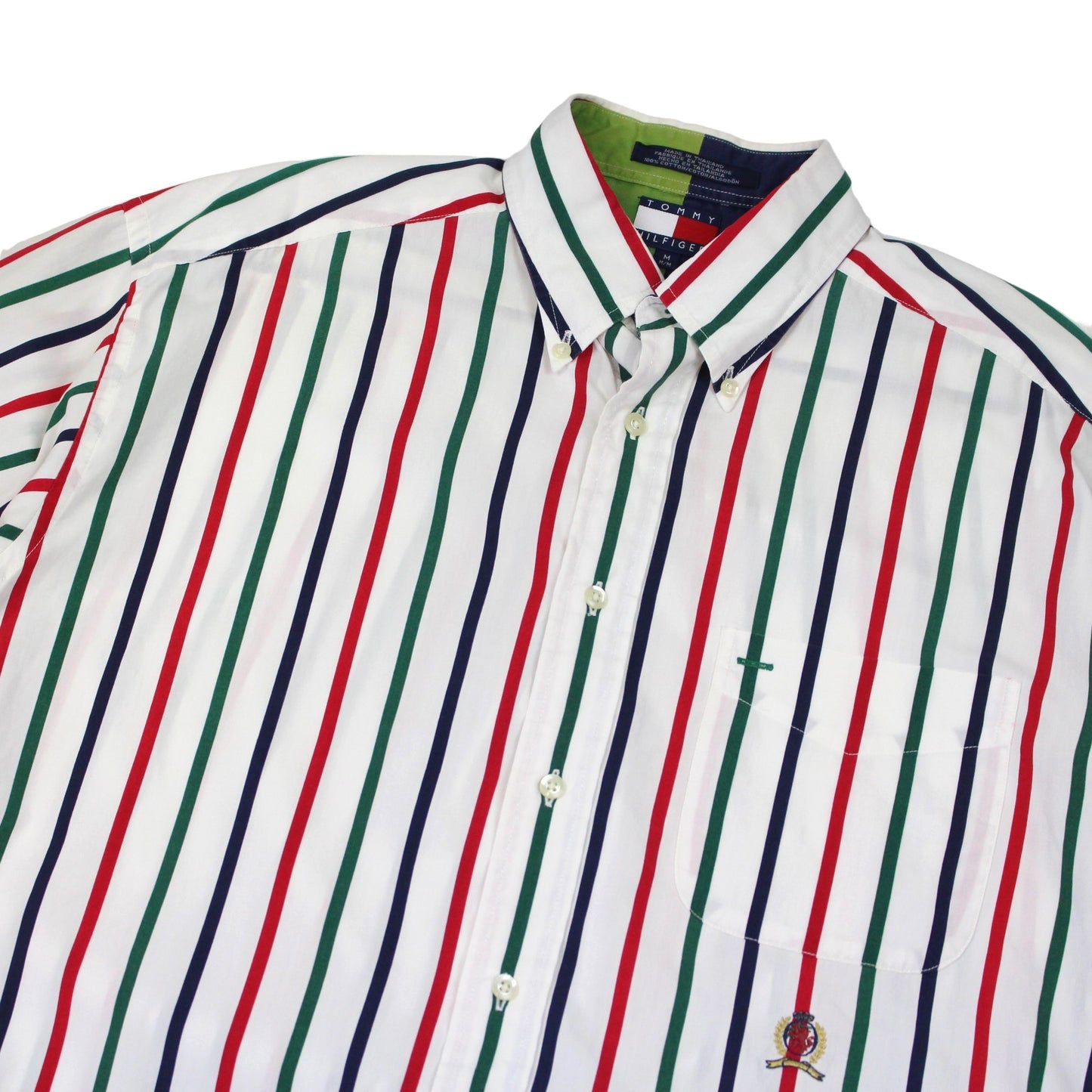 90s Tommy Hilfiger White Shirt (XL)