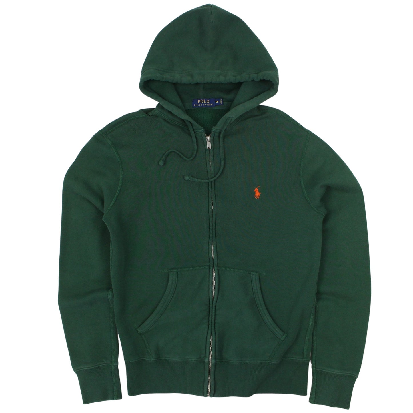 Polo Ralph Lauren Green Thin Full Zip Hoodie (S)