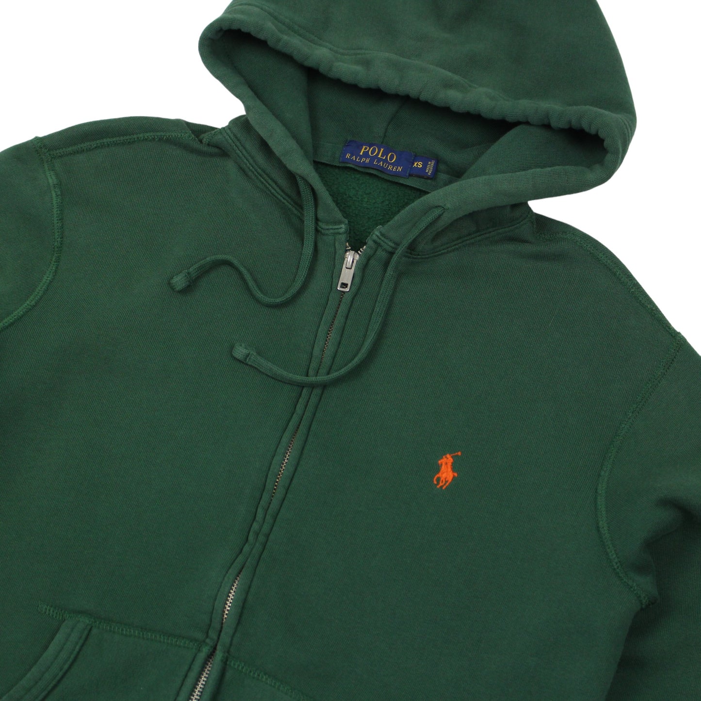 Polo Ralph Lauren Green Thin Full Zip Hoodie (S)