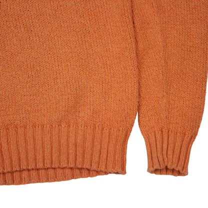 00s Polo Ralph Lauren Orange Knitted Jumper (M)