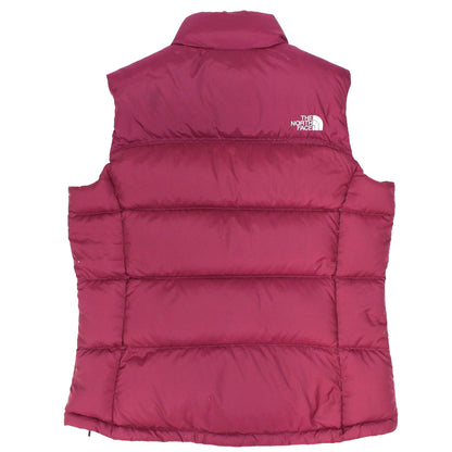 The North Face 700 Nuptse Pink Down Gilet (Womens L)