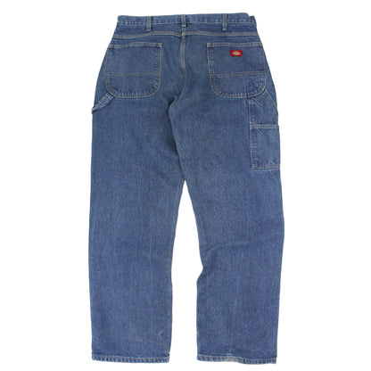 Dickies Blue Denim Carpenter Jeans (W36" X L32")