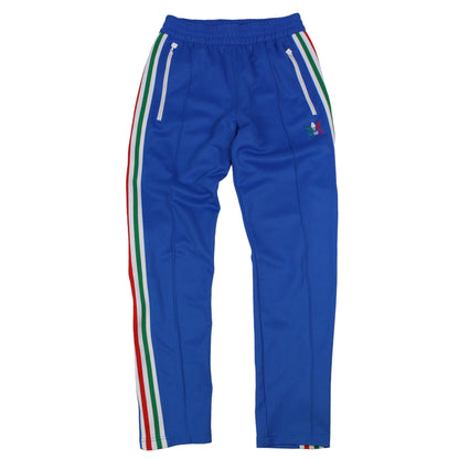 Adidas Blue Embroidered Tracksuit Bottoms (S)