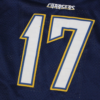 Los Angeles Chargers Reebok Navy #17rivers Jersey (XL)