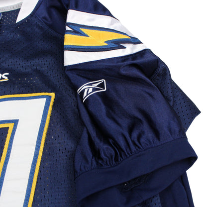 Los Angeles Chargers Reebok Navy #17rivers Jersey (XL)