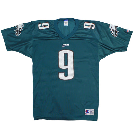 00s Philadelphia Eagles Green Champion #9 Peete Jersey (L)