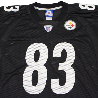 Pittsburgh Steelers Reebok Black #83 Miller (XL)