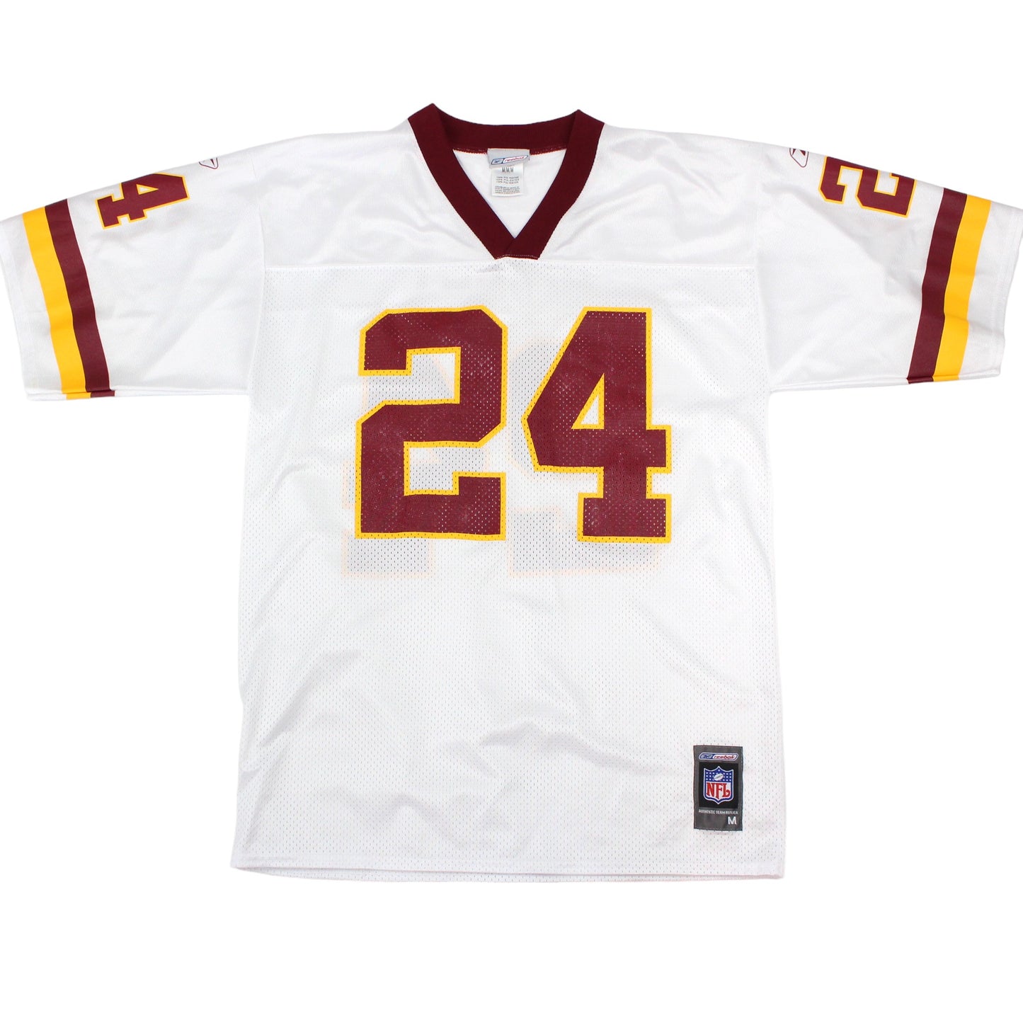 Washington Redskins Reebok white #24 Bailey Jersey (L)