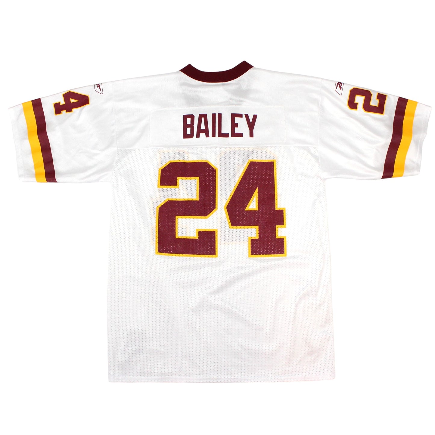 Washington Redskins Reebok white #24 Bailey Jersey (L)