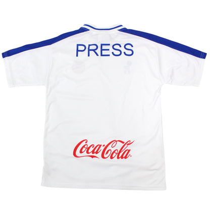 Italy Fuoriclasse Cup Press White Football Shirt (M)