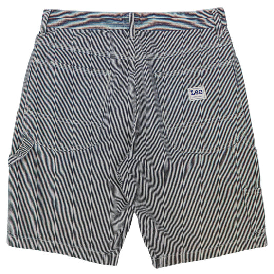 90s Lee Navy/white Carpeneter Shorts (W30")