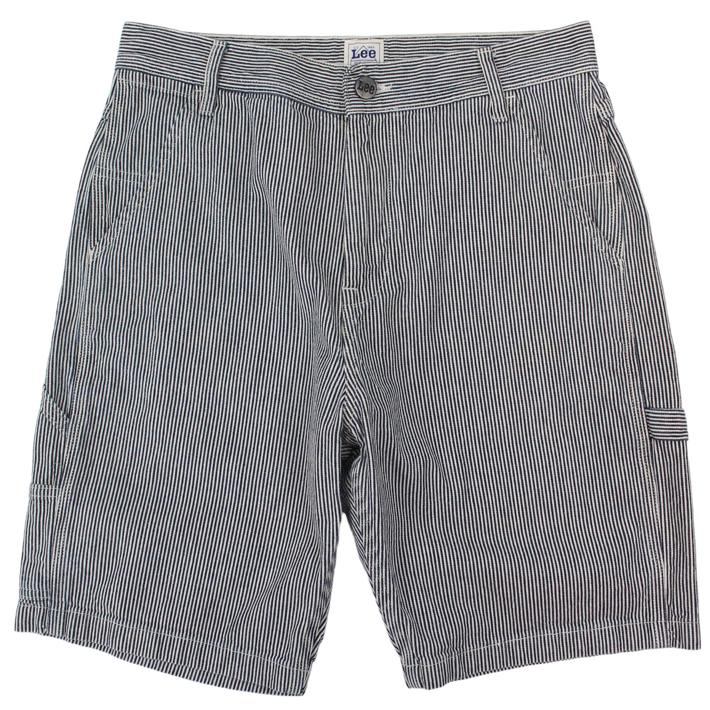 90s Lee Navy/white Carpeneter Shorts (W30")