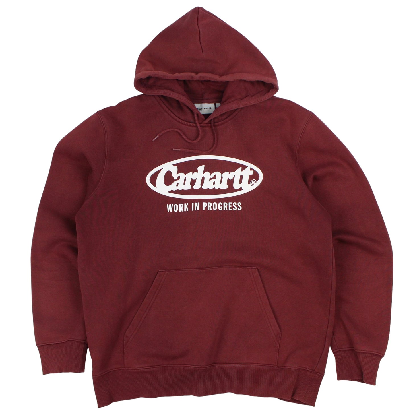 Carhartt Burgundy Heavy Hoodie (L)