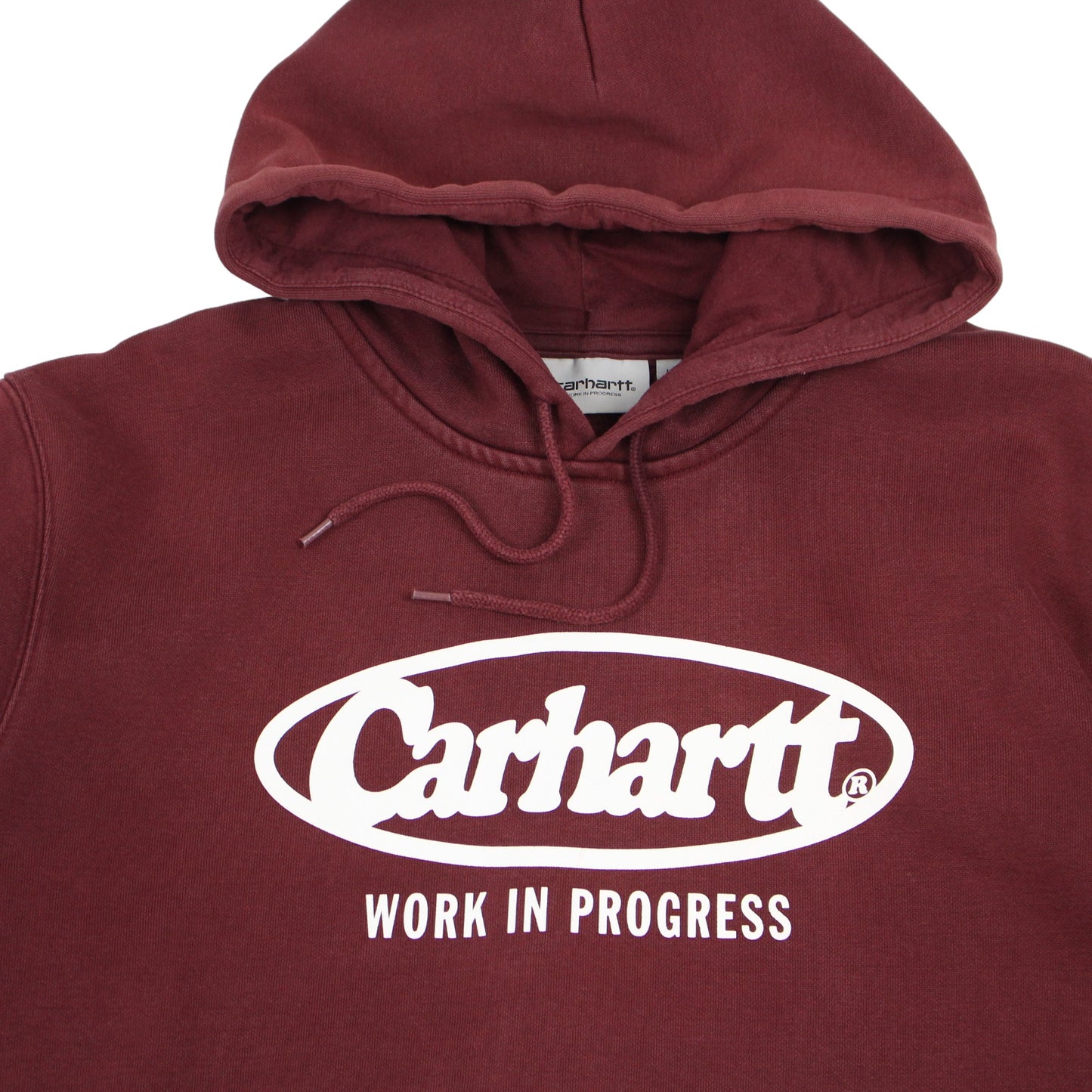 Carhartt Burgundy Heavy Hoodie (L)