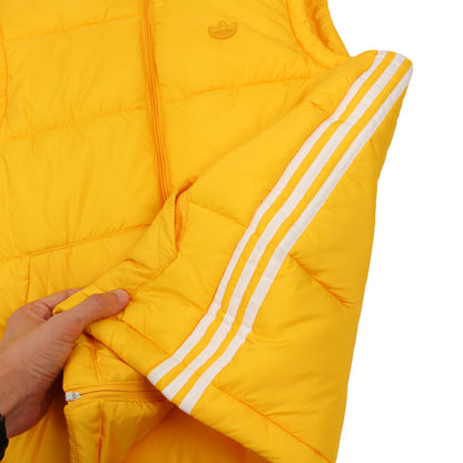 Adidas Yellow Padded Gilet (M)