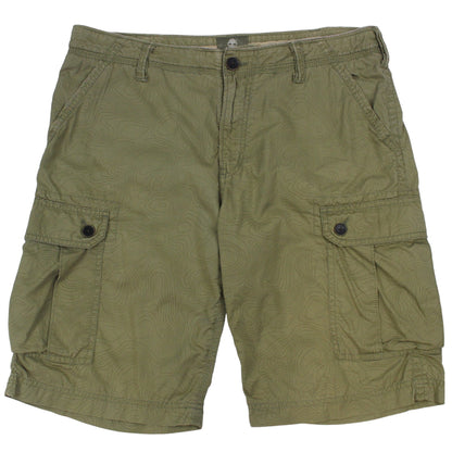 Timberland Green Cargo Shorts (W34")