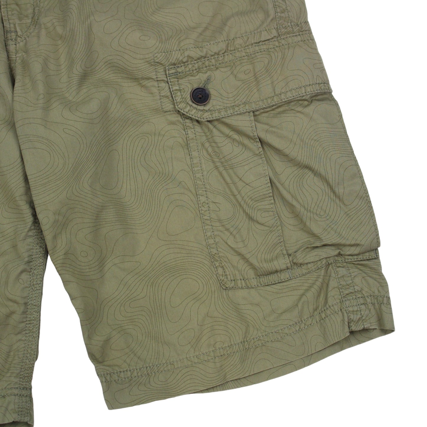 Timberland Green Cargo Shorts (W34")