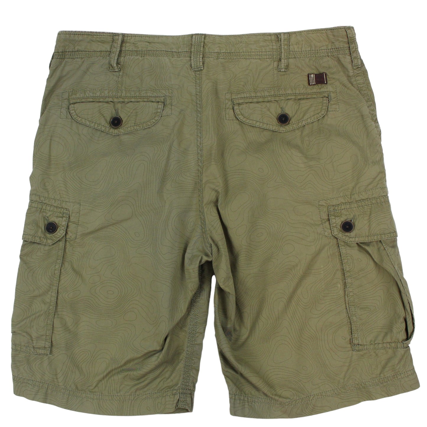 Timberland Green Cargo Shorts (W34")