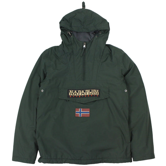 Napapijri Rainforest Green Winter Fleece Lined Jacket (L)