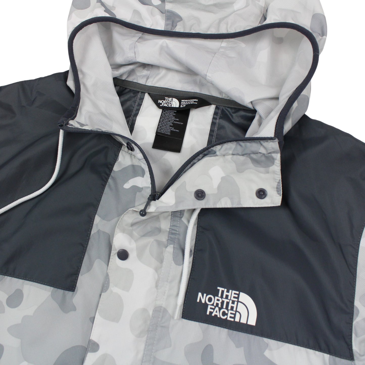 The North Face Grey Camo Light Jacket (S)