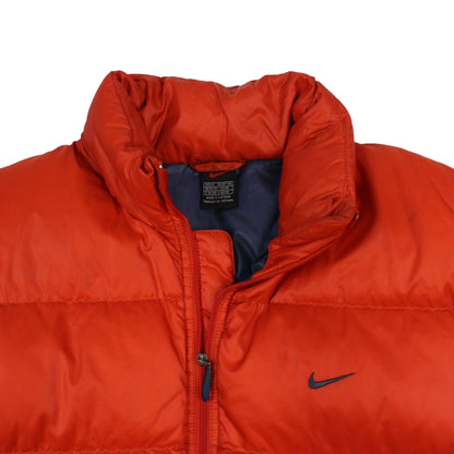 90s Nike Orange Down/Puffer Jacket (S)