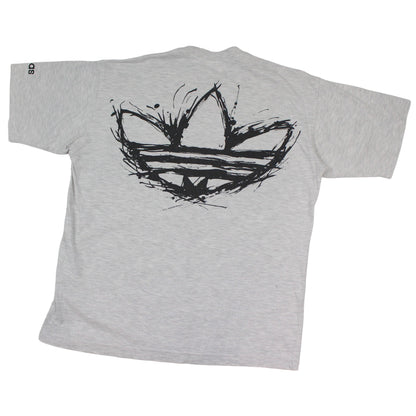 90s Adidas Grey T-Shirt (S)