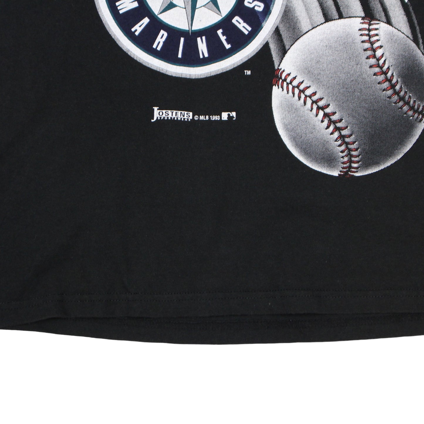 00s Seattle Mariners Black T-Shirt (M)